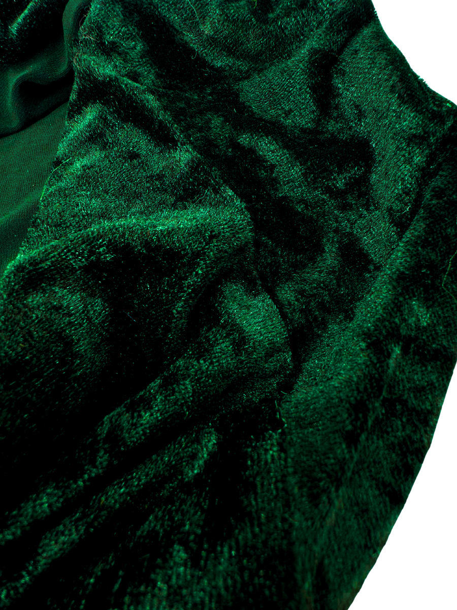 Düz Renk Kadife Esnek Şapka