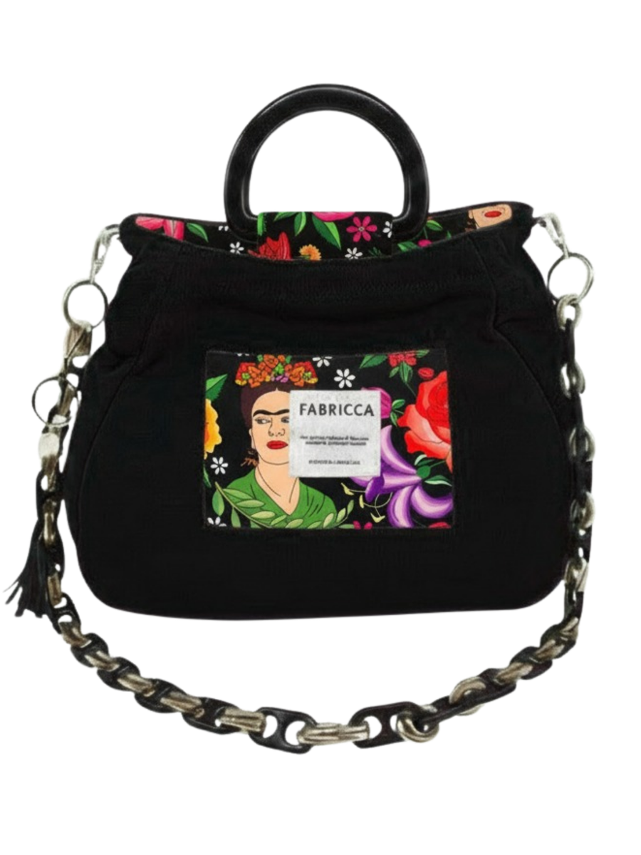 Frida Çift Taraflı Kulplu Omuz Çantası