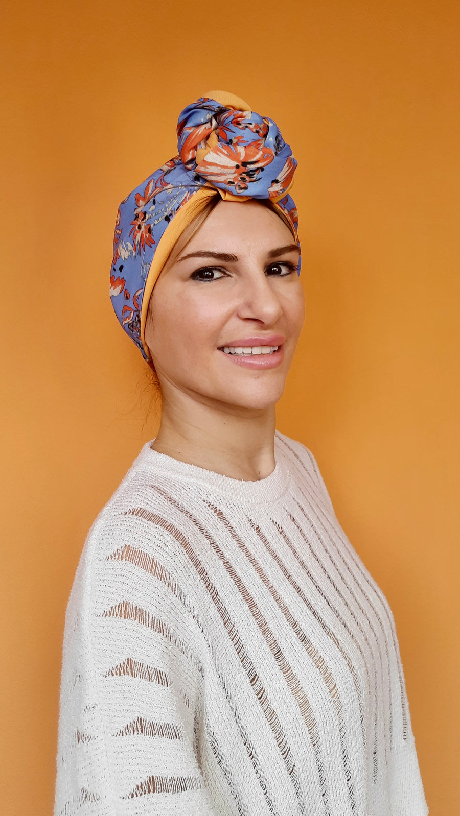 Flower İçi Telli Saç Bonesi